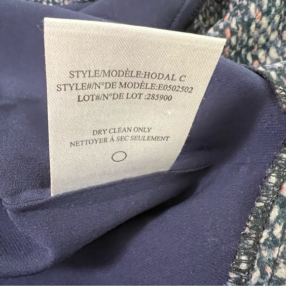 Theory Hodal‎ C Silk Sleeveless Blouse Size Large Dark Academia Professor Core - Picture 6 of 14